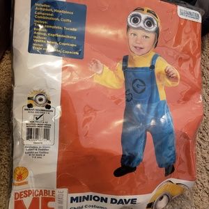Infant Minion costume 6months- 12months